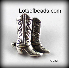 Cowboy Boot Button